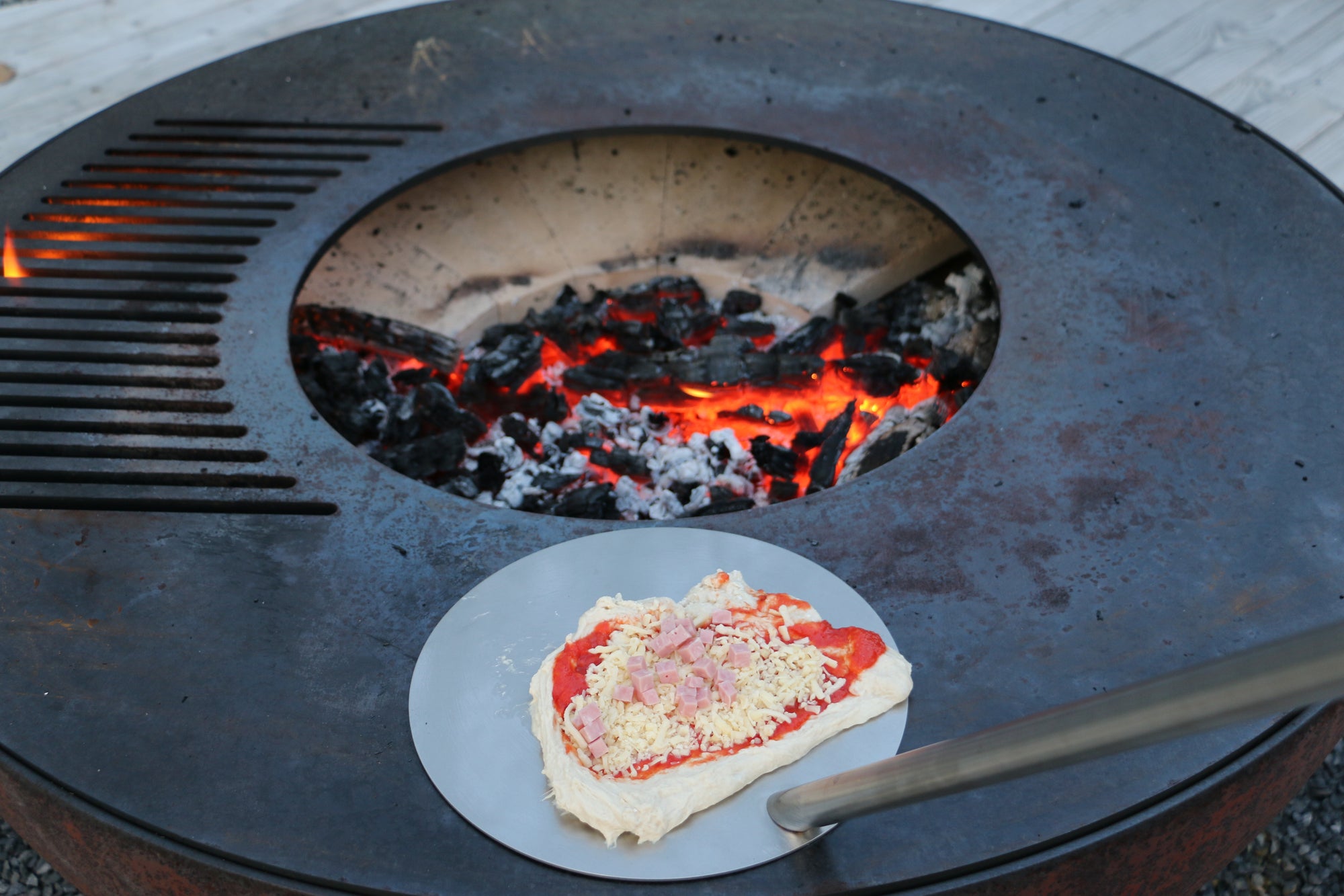 Pizzaset für Feuerschale Naran