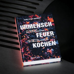 Urmensch Feuer Kochen Kochbuch