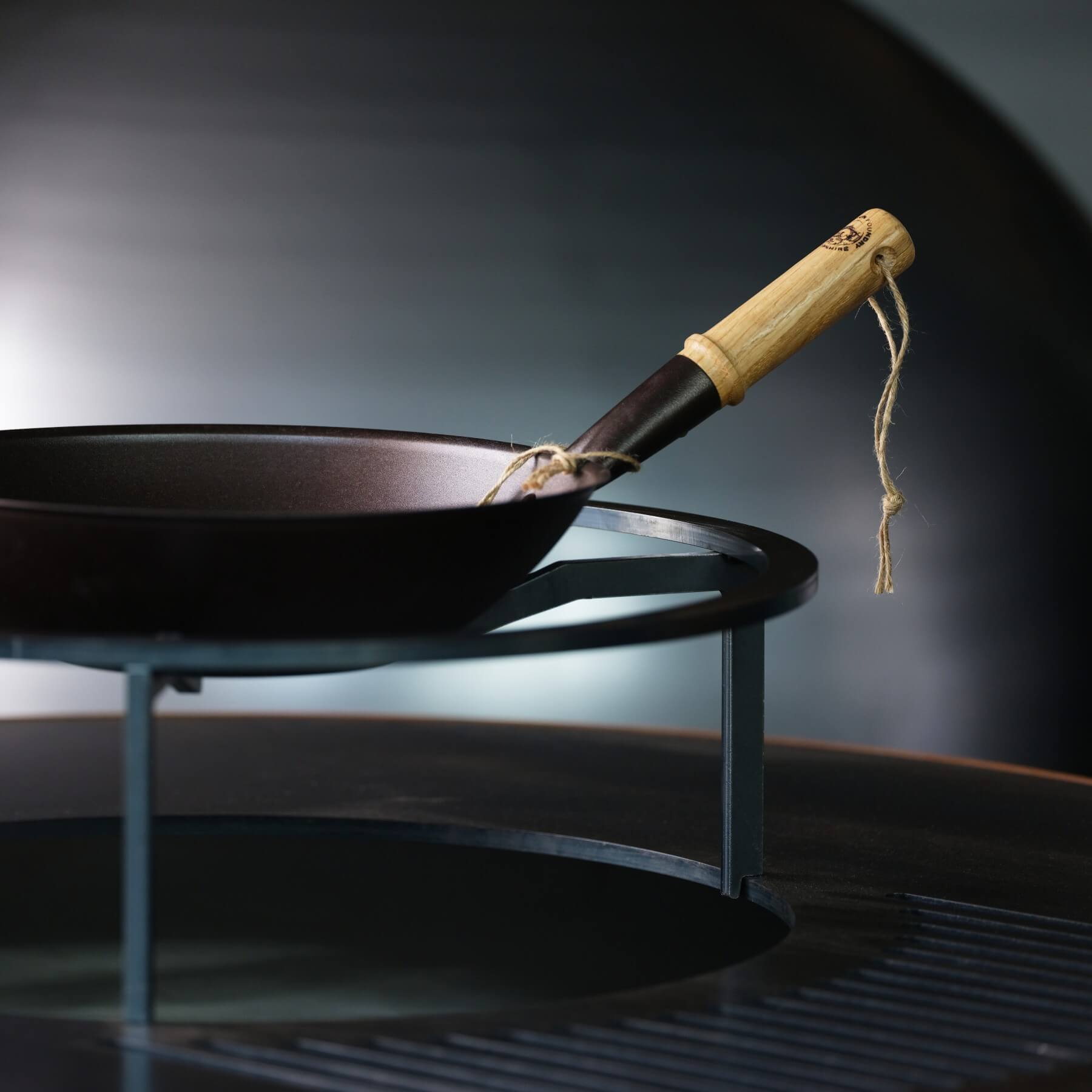 Wok mit Holzstiel SALE